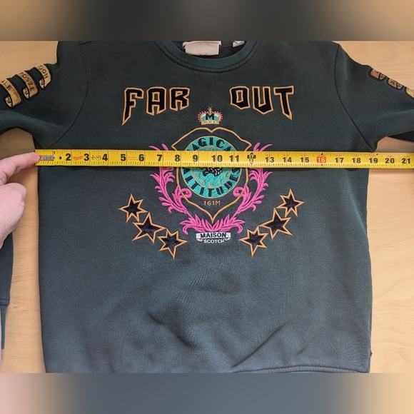 SCOTCH & SODA women Crewneck size XS Nice green color - Picture 13 of 15